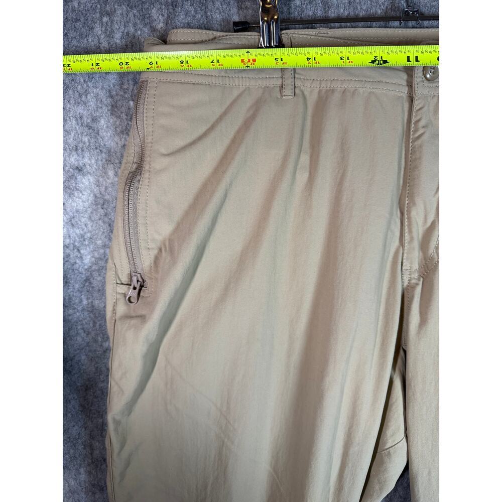 Clothing Arts Mens P Cubed Pick-Pocket Proof Travel Pants Tan 38x30 Casual - Picture 8 of 10